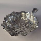 Fratelli Lisi Sterling Silver Leaf Shaped Dish Italian