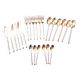 Twisted cutlery