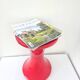 Original Tamtam Seat from the 1970s by Henry Massonnet – Bright Red