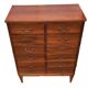 English Mahogany Archive Furniture with 12 Drawers