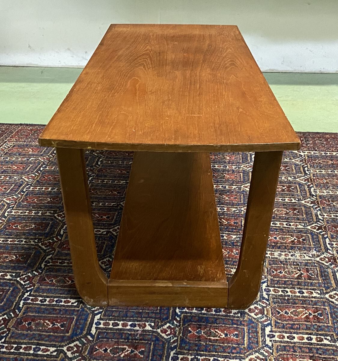 Teak coffee coffee table - 70s