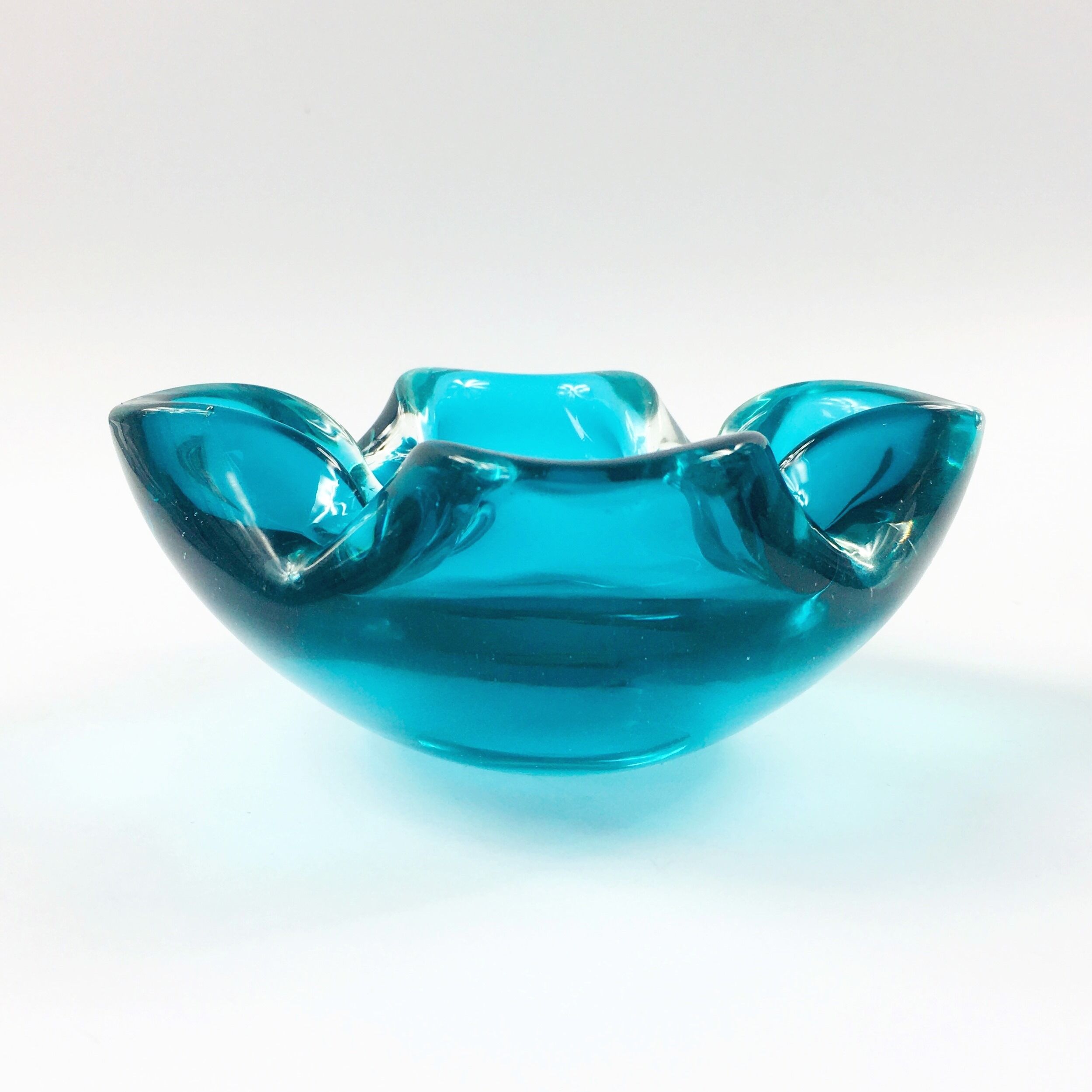 Murano Glass ashtray By Flavio Poli, Italy, 1960s