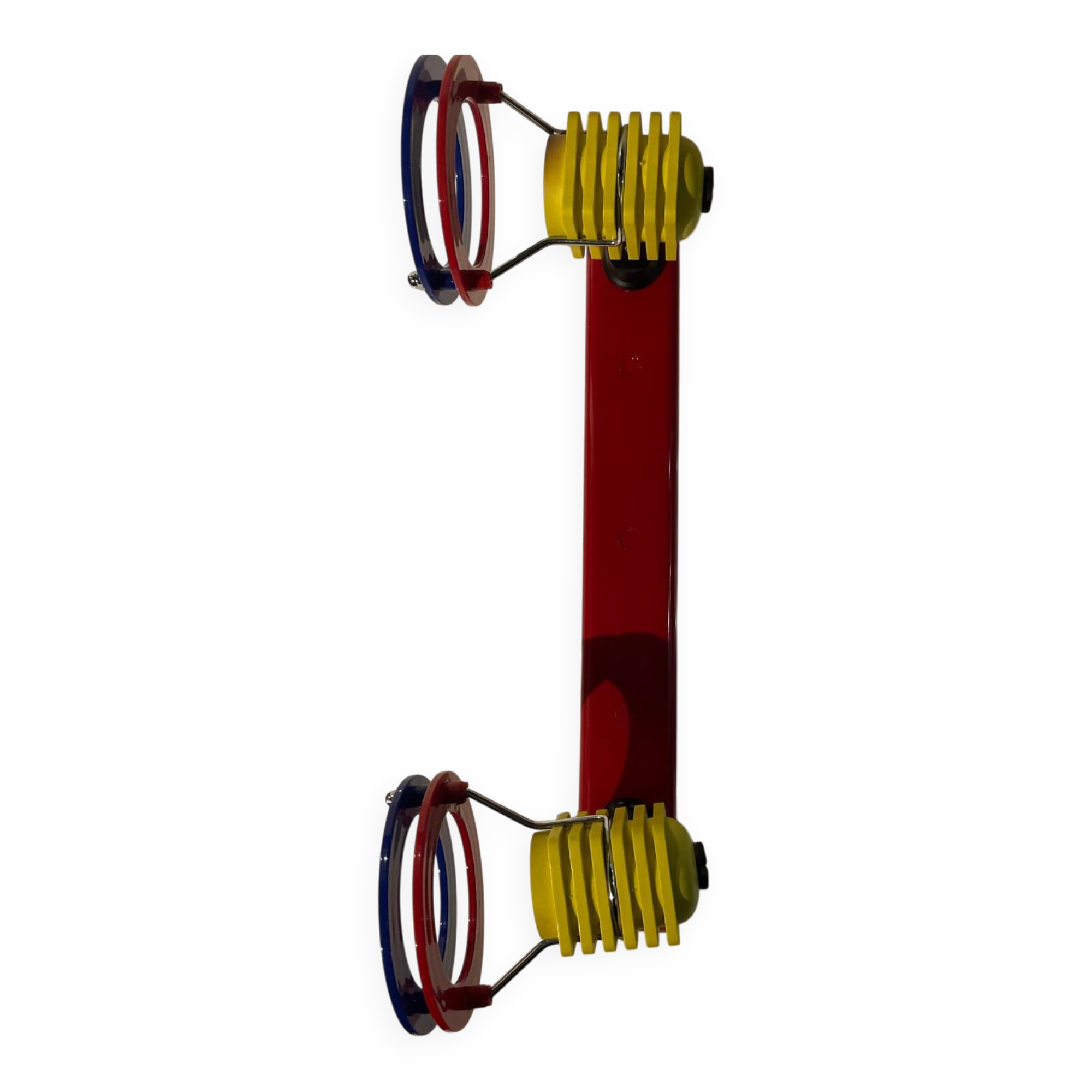 Luminaire with 2 spots in Memphis style