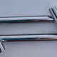 Twelve 70s design metal knife holders