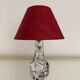 60s crystal table lamp