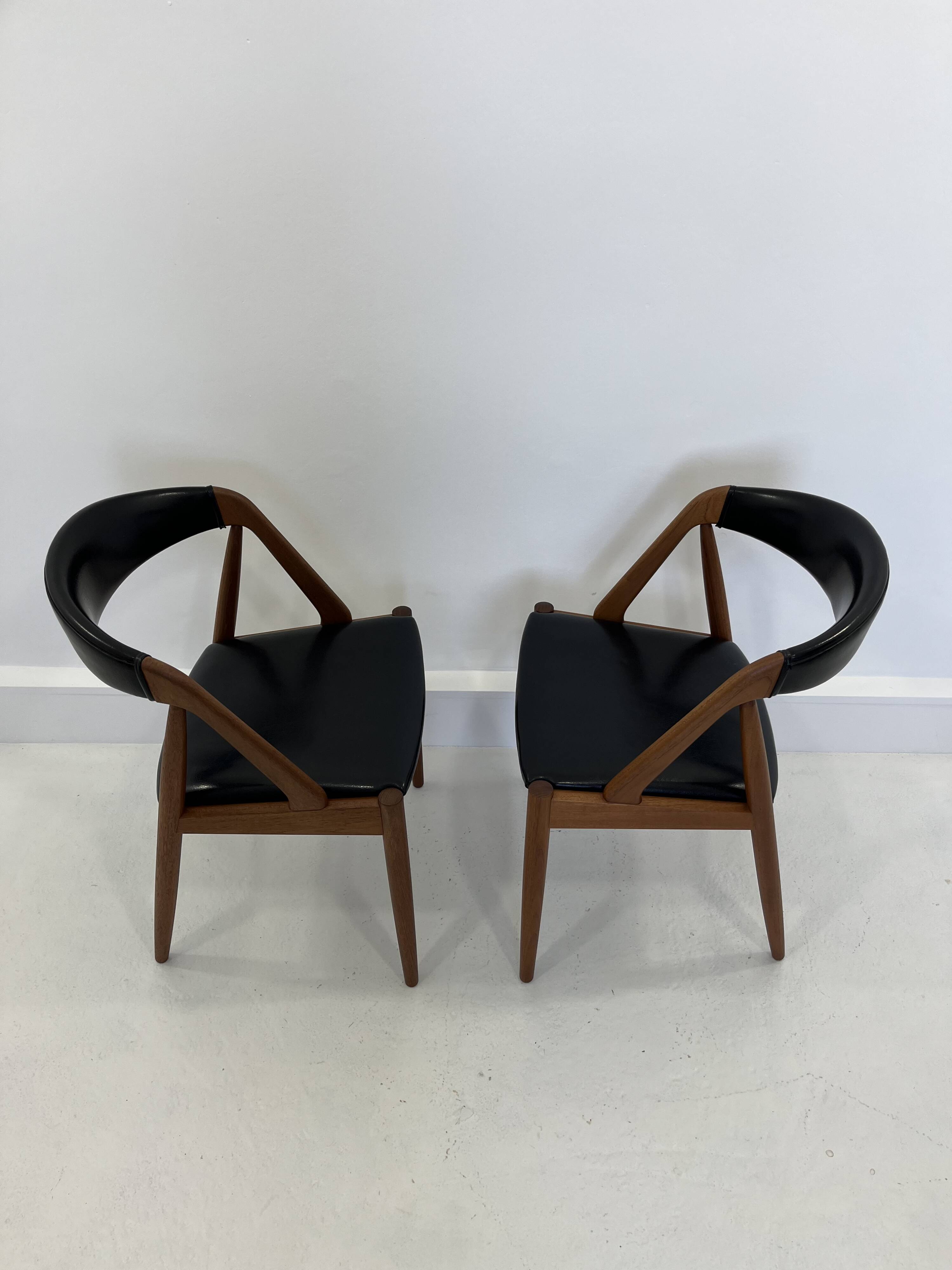 Dining Chairs Model 31 by Kai Kristiansen for Andersen Møbelfabrik, Set of