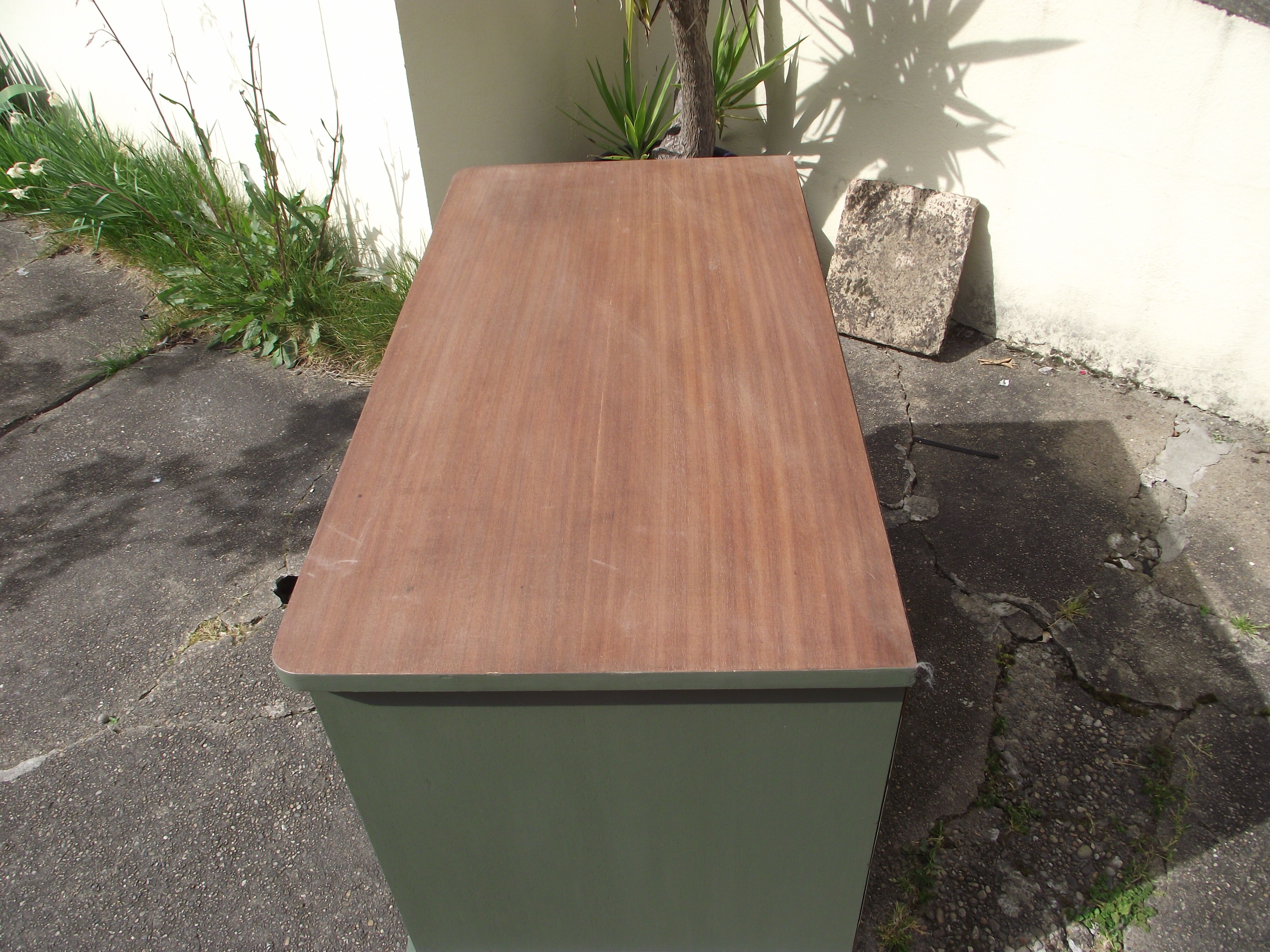 Commode peinte des années 50/60
