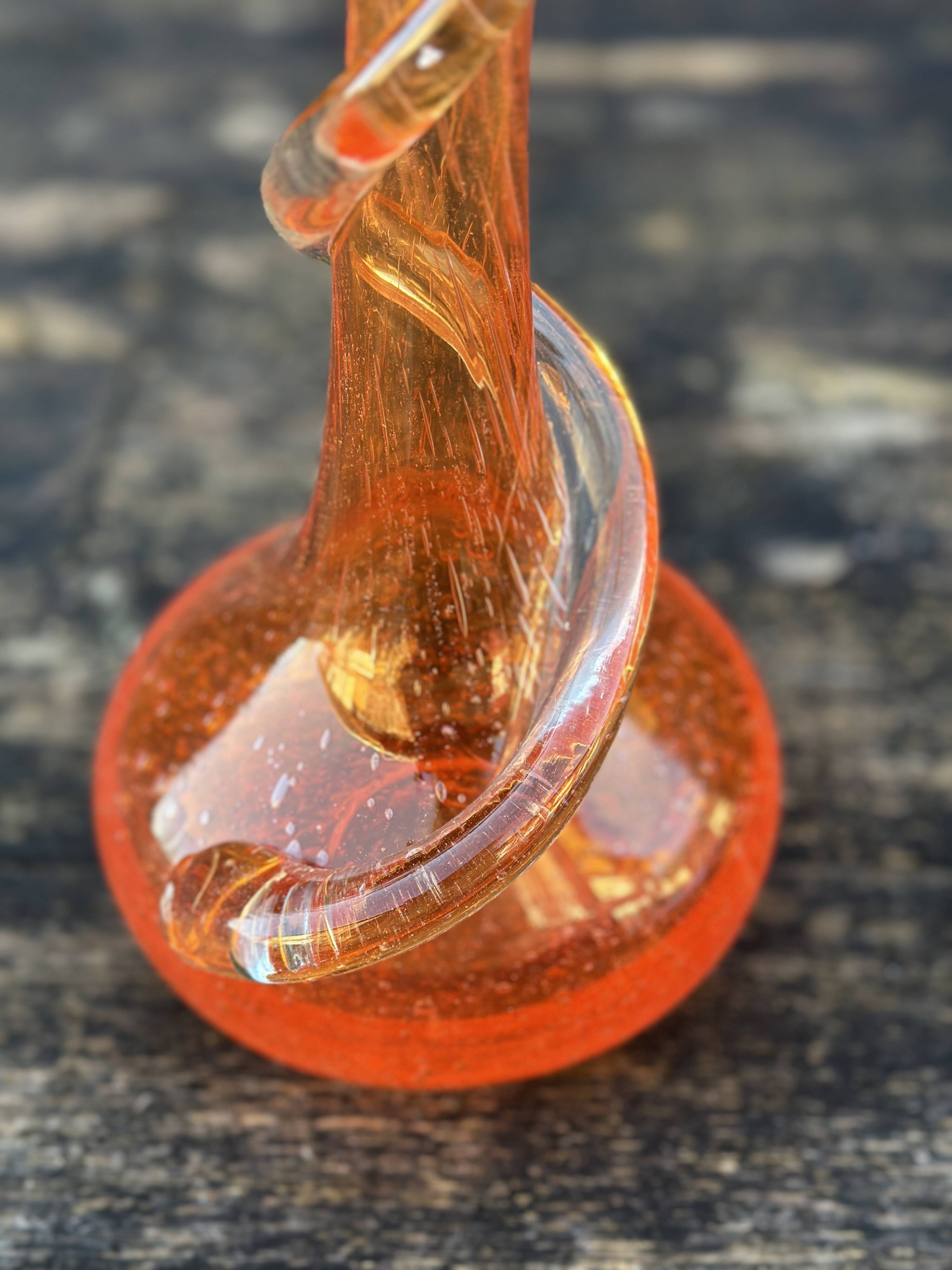 Riom marsh soliflore vase orange