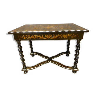 Table inlaid XIX