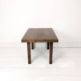 Mid Century Table d'appoint en bois massif Vintage Banc de fleurs Tabouret de fleur Design danois Ta
