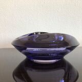 Empty-pocketed purple Murano glass