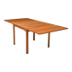 Scandinavian drop leaf dining table in oak, 1970s