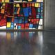 Vitrail  cabinet - Stained Glass 1960