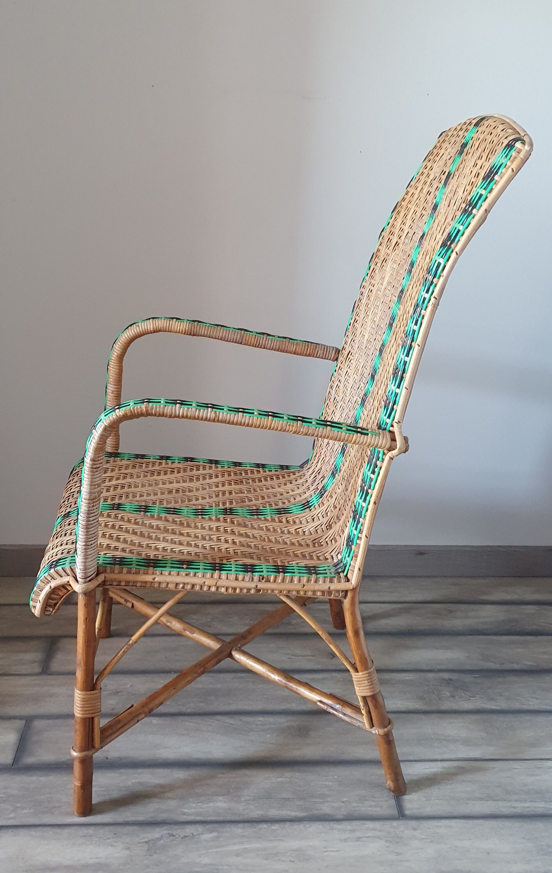 Fauteuil en rotin