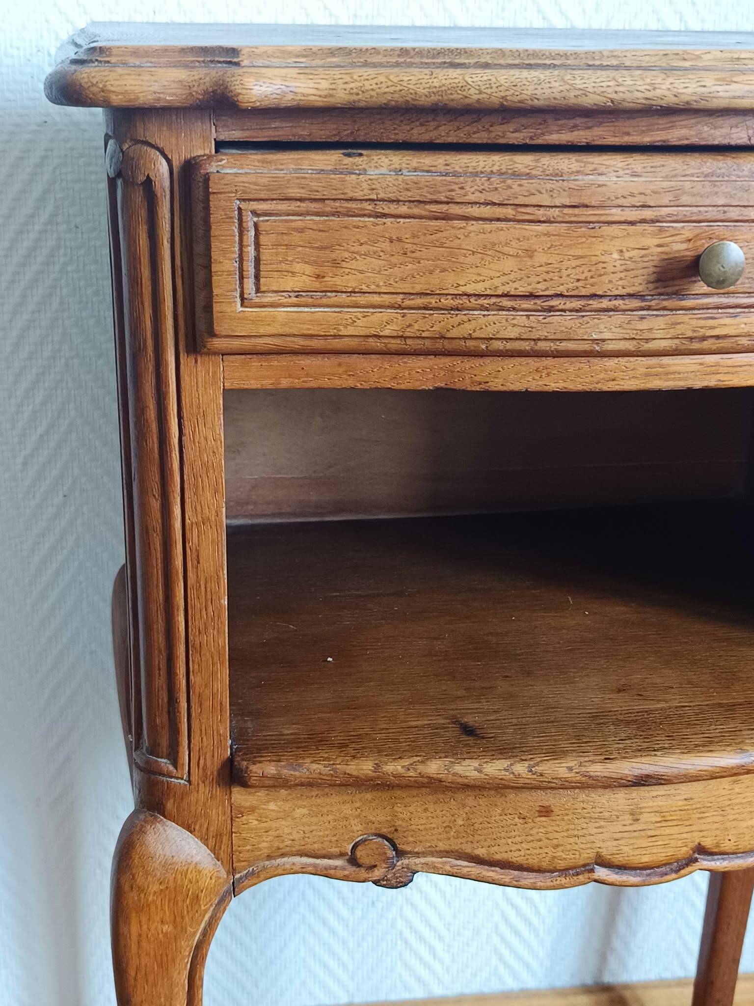 Louis XV style bedside table
