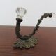 Art Deco bronze and glass coat rack from the 20s and 30s