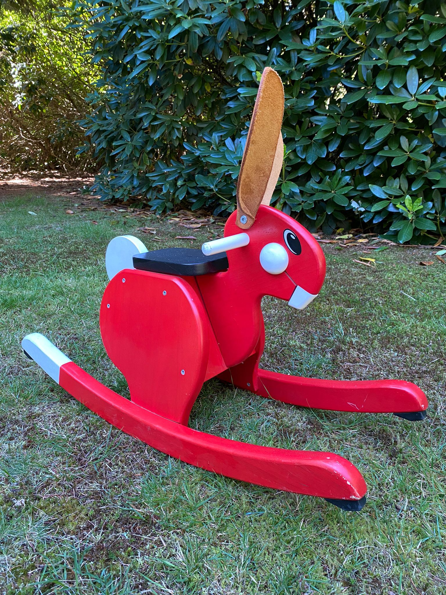Vintage Rocking Rabbit Red by Björn Dahlström for Playsam
