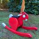 Vintage Rocking Rabbit Red by Björn Dahlström for Playsam