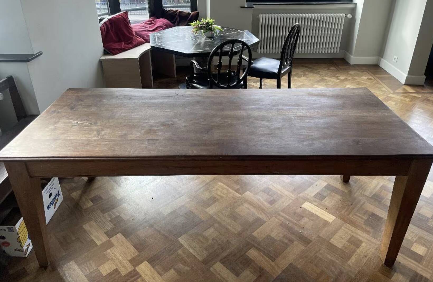 Antique oak monastery table / monk’s table for 8–10 people