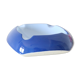 Empty pocket or blue ceramic ashtray, vintage