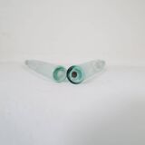 Antique set of 3 decorative bottles / vases from Sweden circa 1800