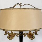 Lampe en laiton doré, style empire - début XXe