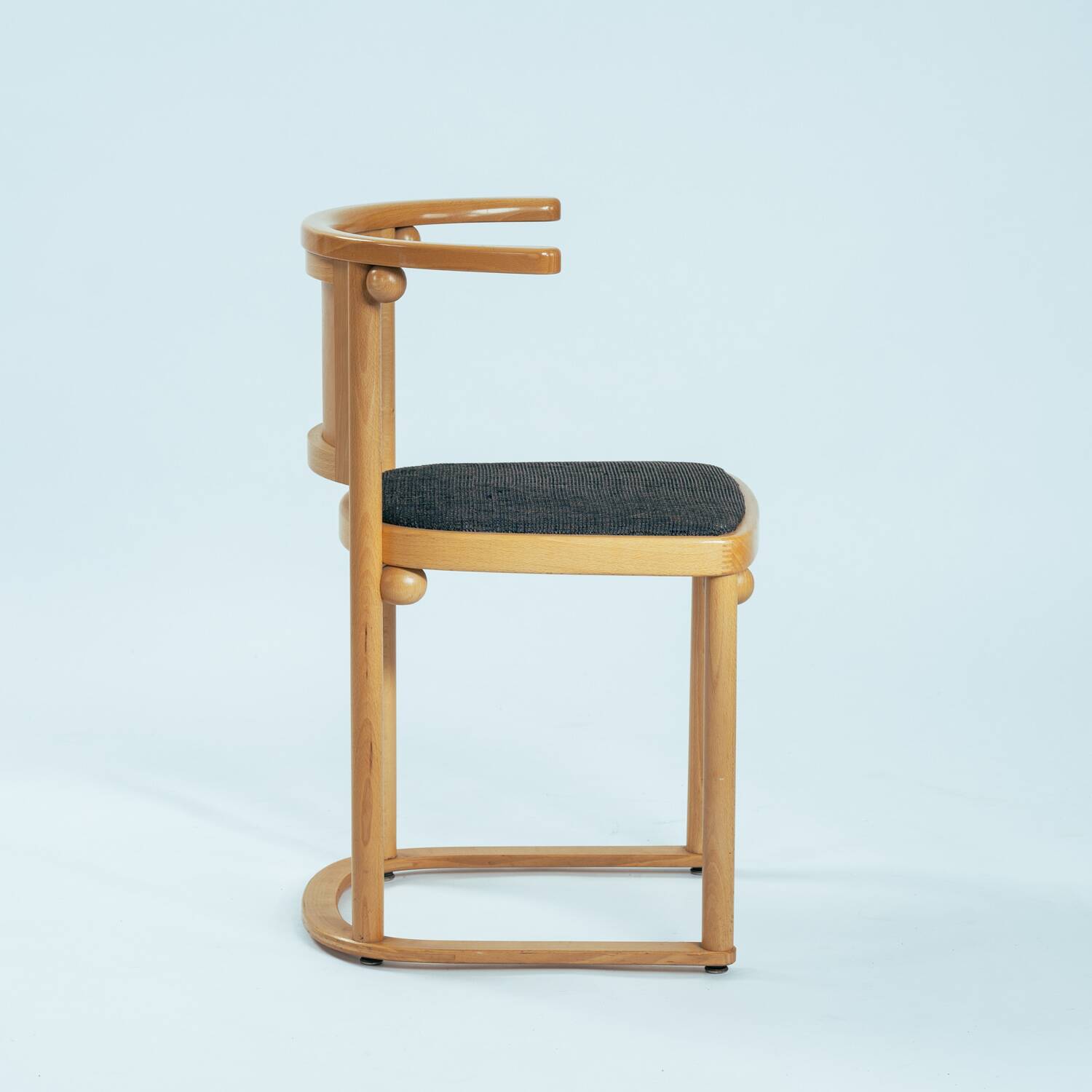 3 chaises style Art Nouveau Fledermaus par Josef Hoffmann pour Wittmann