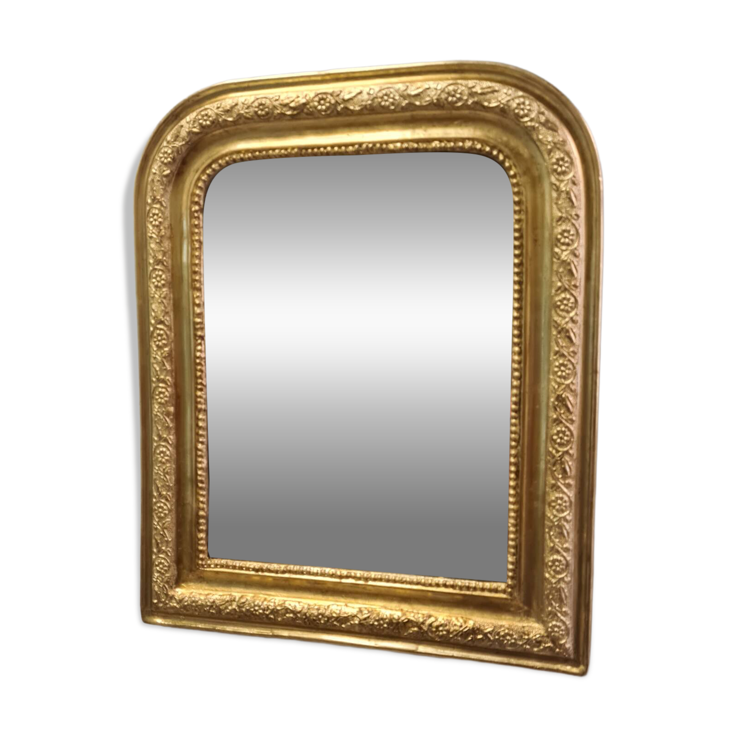 Miroir ancien doré Louis Philippe