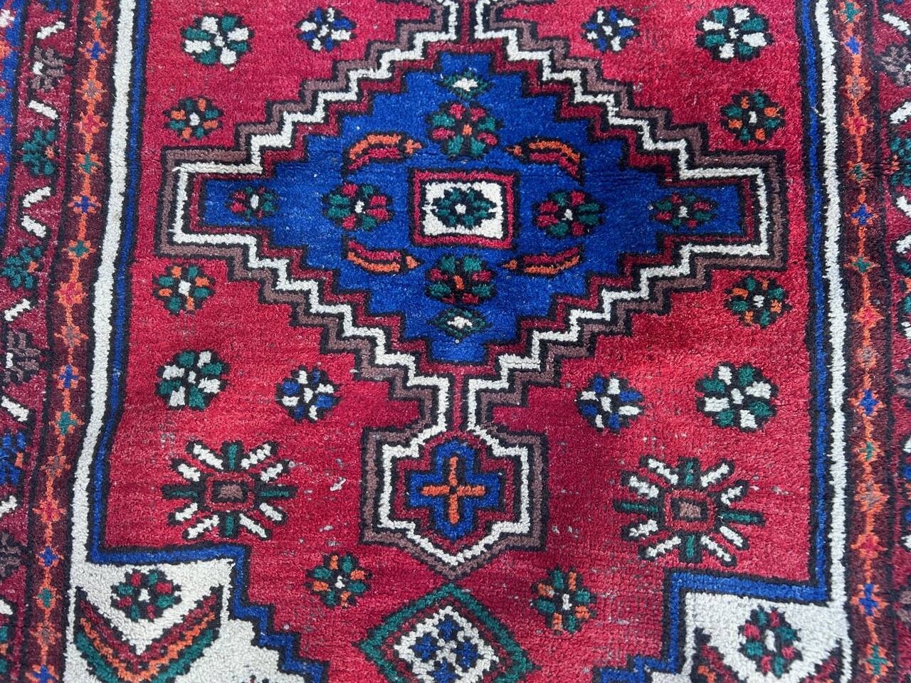 Tapis persan Hamadan fait main