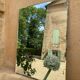 Vintage beveled mirror