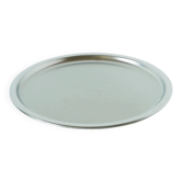 Plateau rond en inox, Guy Degrenne, 1970