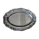 Stainless service dish
