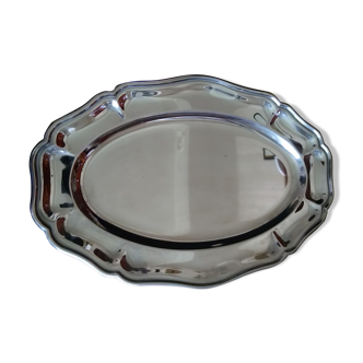 Plat de service en inox