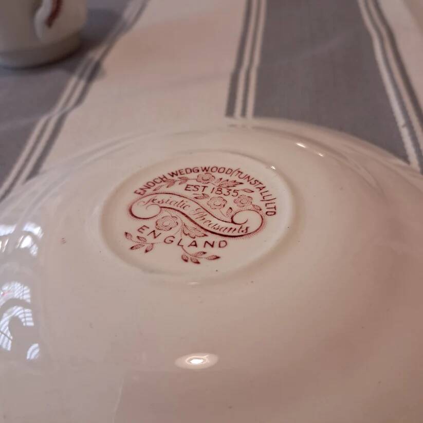 Coffee service "Asiatic Pheasants" 6 cups and saucers