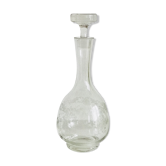 Bohemian engraved decoration Crystal decanter