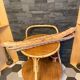 Antique wicker baker's basket - 84cm