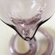 Vase soliflore arum en verre soufflé