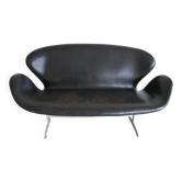 Vintage Model 3321 Swan Sofa by Arne Jacobsen for Fritz Hansen, 1960s