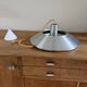 Vintage Danish Nordisk Solar - in style of Louis Poulsen Klassependel - Silver space age lamp