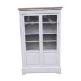 Vitrine louis philippe blanche