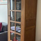 Antique Parisian Glass Cabinet Art Deco Display Cabinet Francis Jourdain