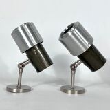 Pair of Stilnovo adjustable sconces or spotlights, Italy 1950