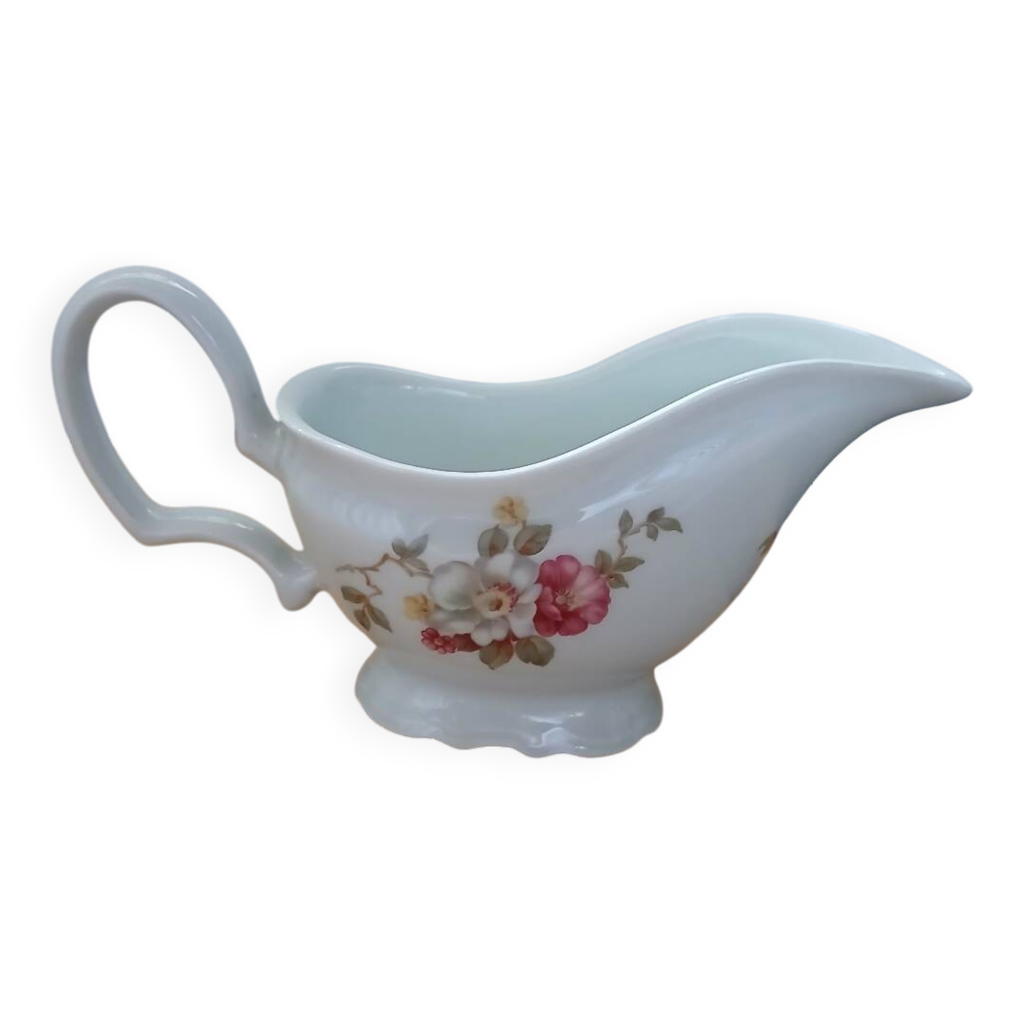 Antique porcelain sauceboat