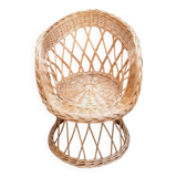 Adult rattan wicker armchair