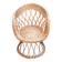 Fauteuil en osier rotin adulte