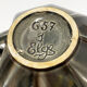 Ceramic pitcher signed Elge