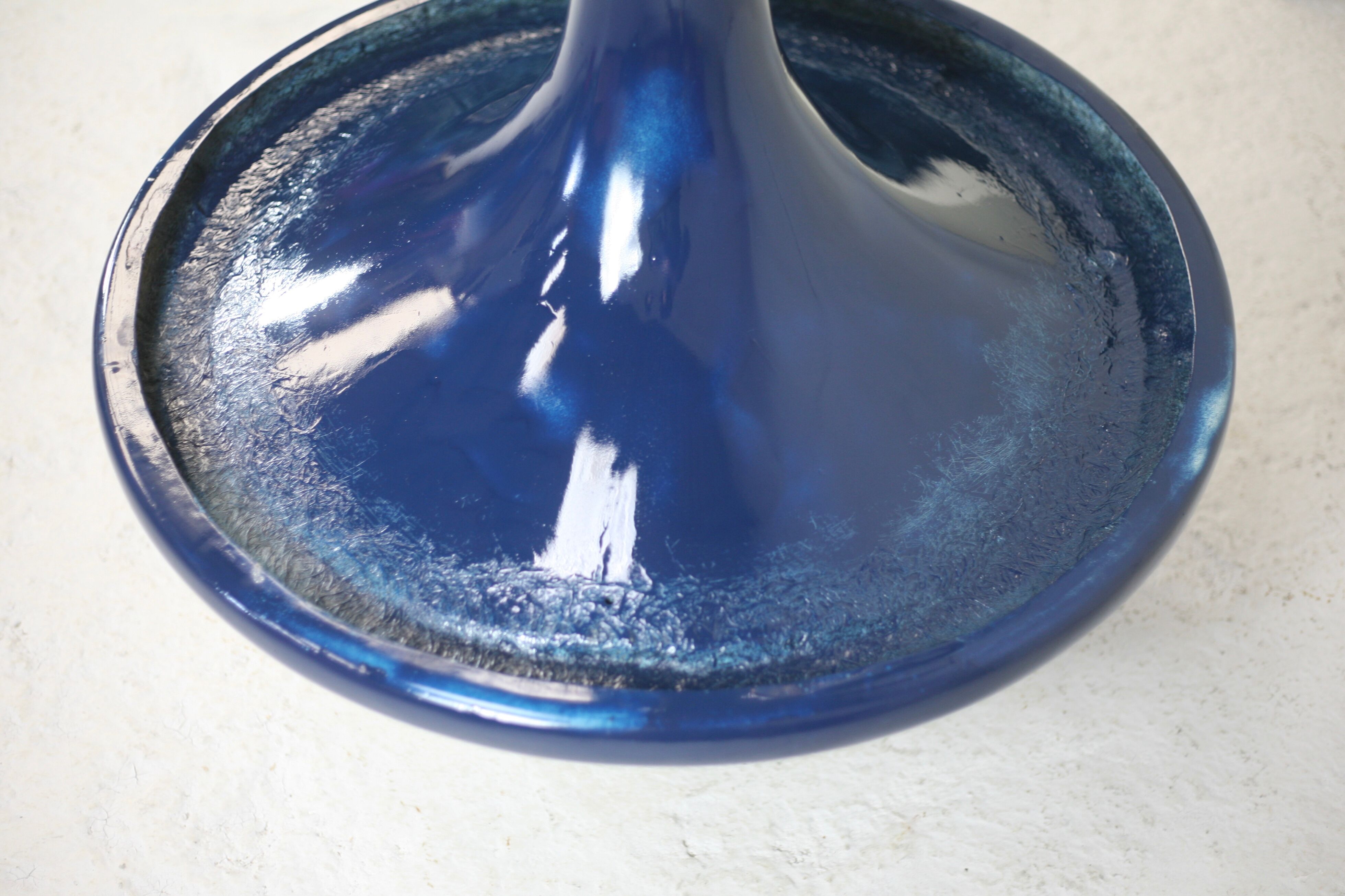 Fiberglass table, France, circa 1970