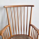 Vintage armchair by Arno Lambrecht for WKS Möbel 1950