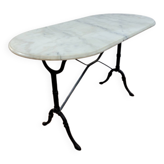 Marble top bistro table