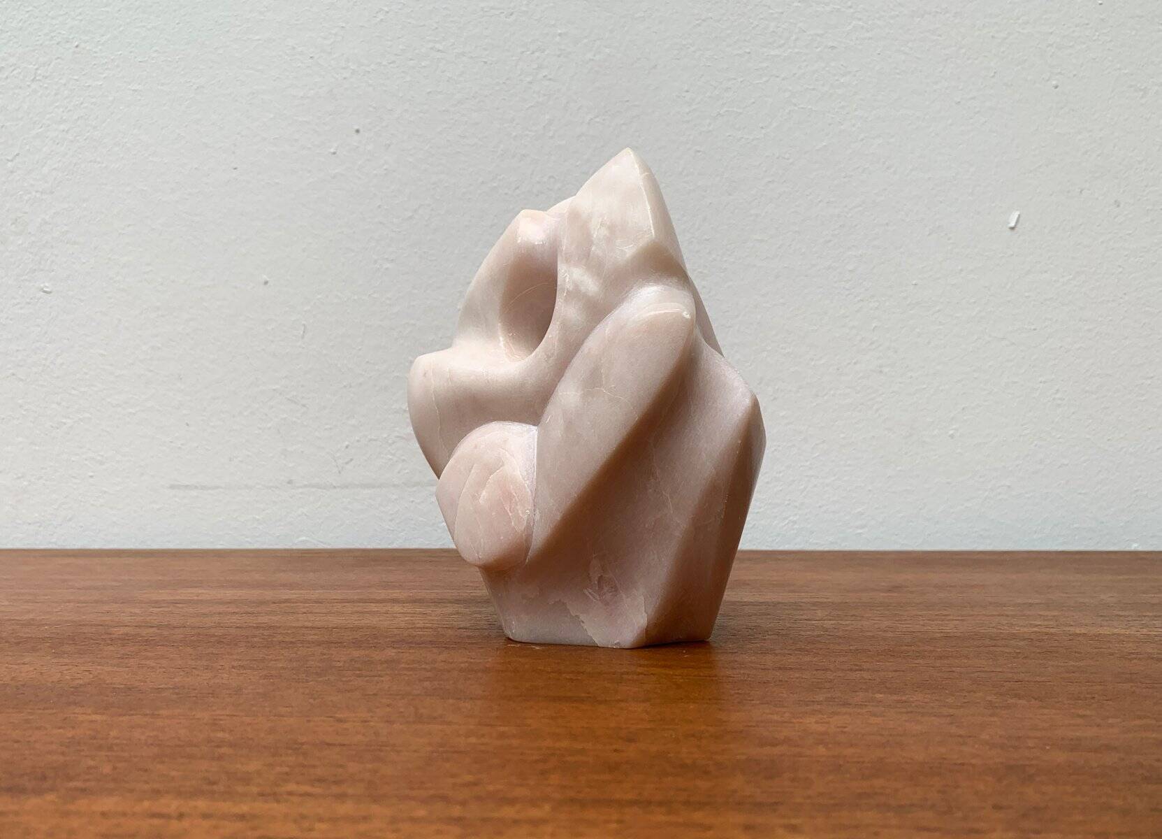 Vintage postmodern stone sculpture